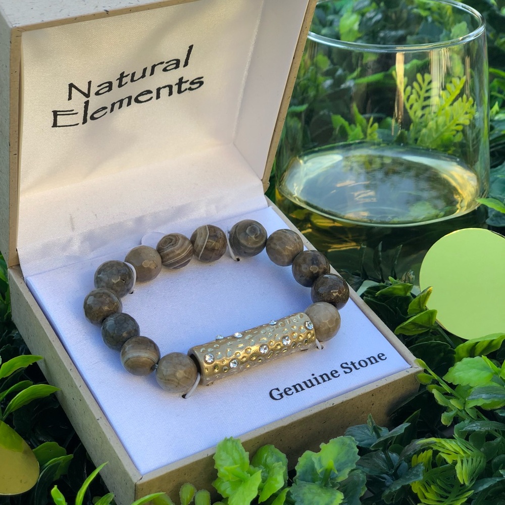 Natural Elements Stone Bracelet